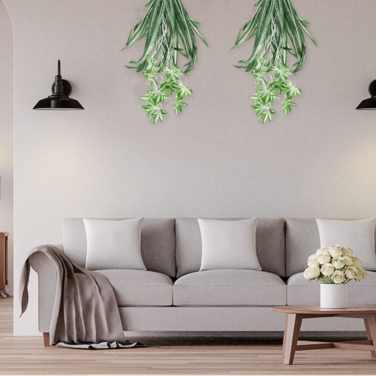 Sztuczna roślina pająk, realis – Spider Plant Hanging recenzja i cena